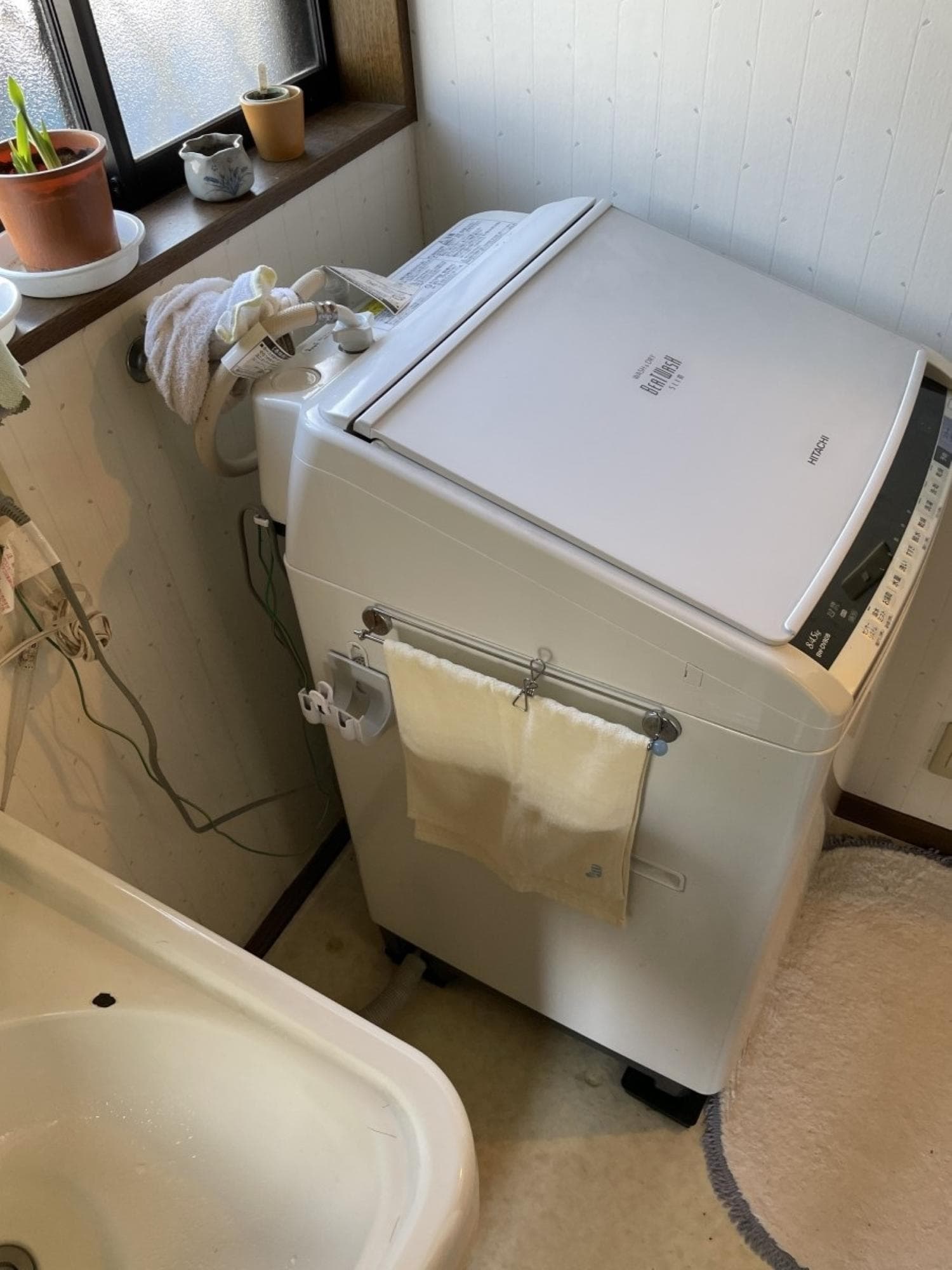 洗面Before