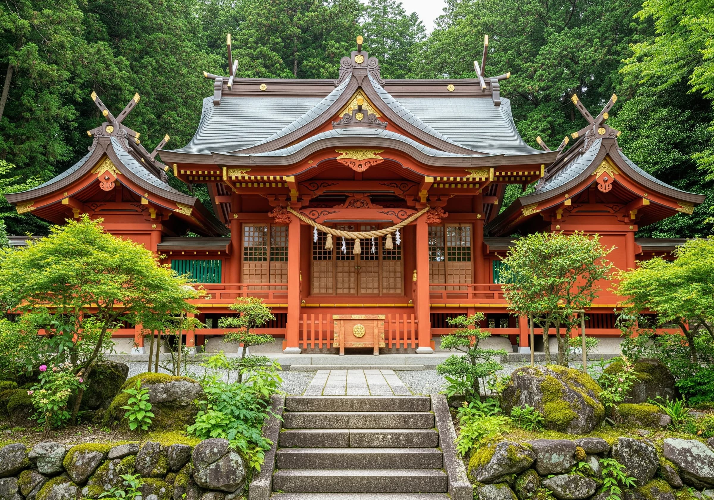 神社社殿の改修