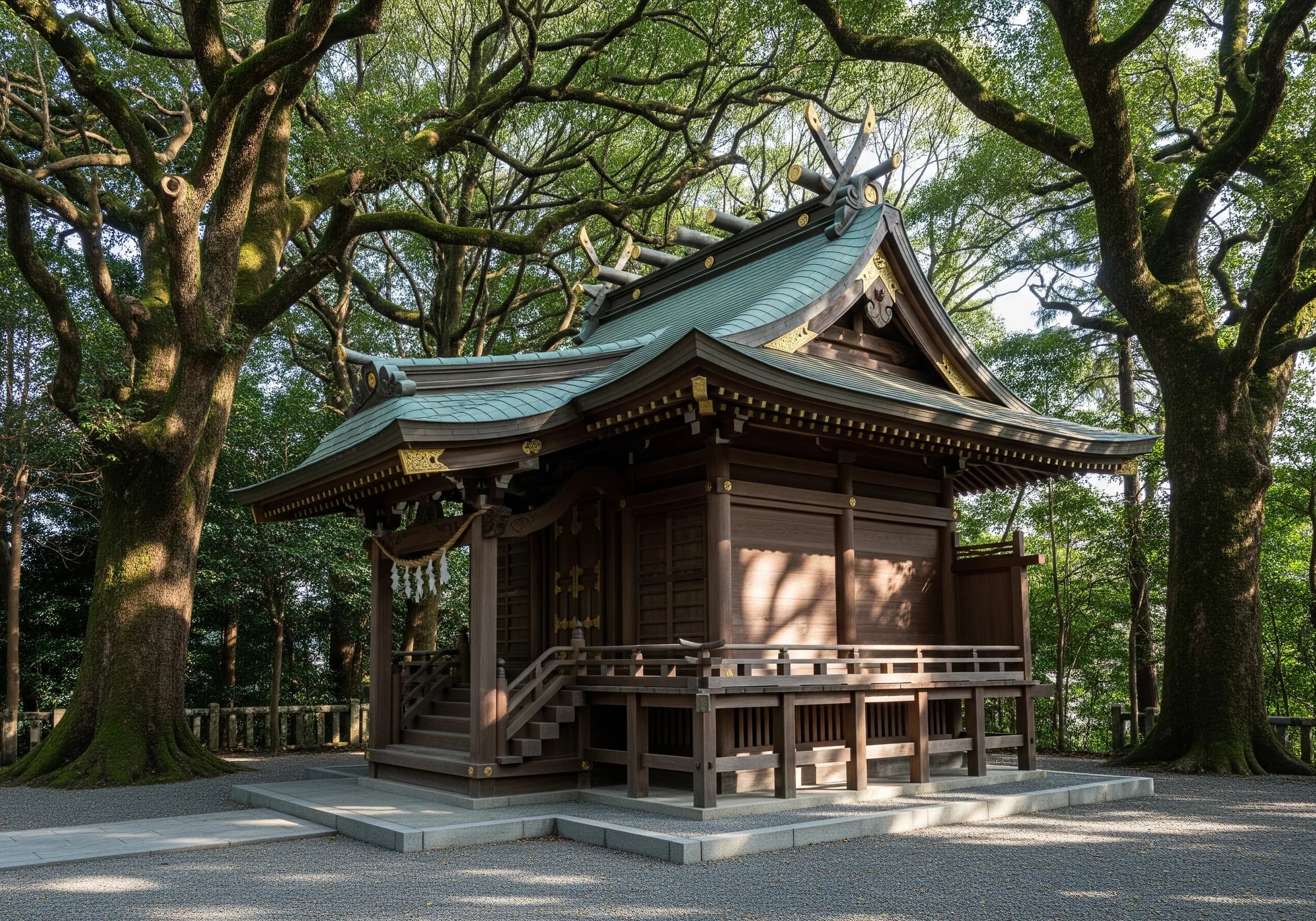 宮大工による神社の改修